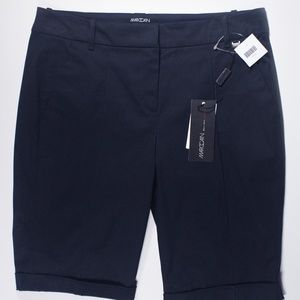 Navy Bermuda Shorts Marc Cain